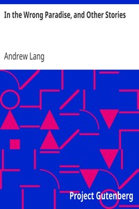 Book cover of "In the Wrong Paradise, and Other Stories"