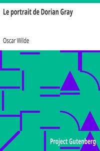 Book cover of "Le portrait de Dorian Gray"
