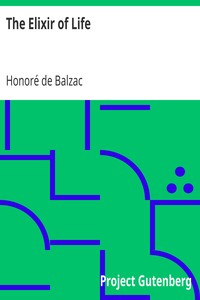 Book cover of "The Elixir of Life"