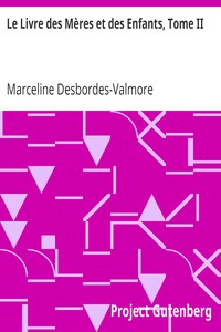 Book cover of "Le Livre des Mères et des Enfants, Tome II"