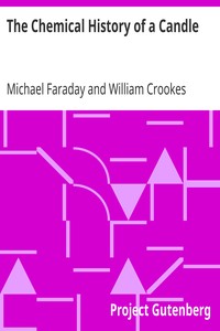 Book cover of "The Chemical History of a Candle"