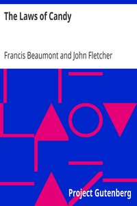 Book cover of "The Laws of Candy - Beaumont & Fletcher's Works (3 of 10)"