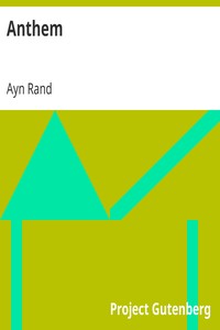 Book cover of "Anthem"