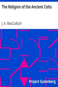 Book cover of "The Religion of the Ancient Celts"