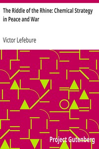 Book cover of "The Riddle of the Rhine: Chemical Strategy in Peace and War"