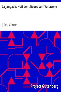 Book cover of "La Jangada: Huit cent lieues sur l'Amazone"
