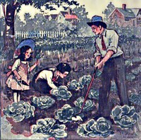 Book cover of "Daddy Takes Us to the Garden - The Daddy Series for Little Folks"