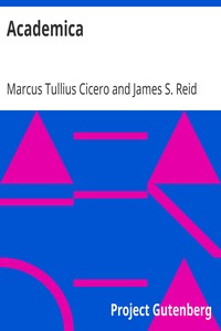 Book cover of "Academica"