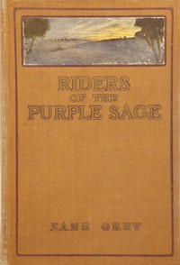 Book cover of "Riders of the Purple Sage"