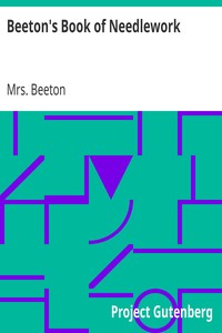 Book cover of "Beeton's Book of Needlework"