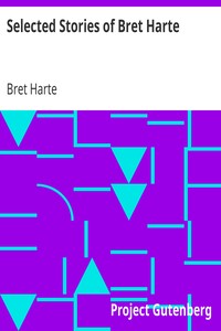 Book cover of "Selected Stories of Bret Harte"
