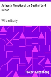 Book cover of "Authentic Narrative of the Death of Lord Nelson"