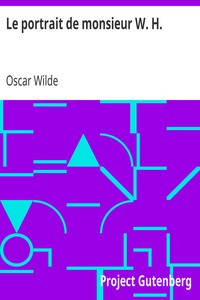 Book cover of "Le portrait de monsieur W. H."