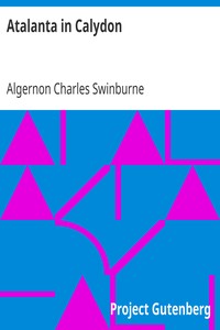 Book cover of "Atalanta in Calydon"