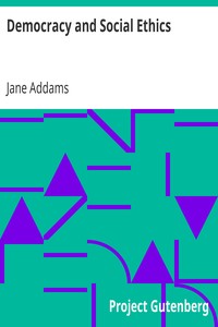 Book cover of "Democracy and Social Ethics"