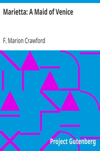 Book cover of "Marietta: A Maid of Venice"