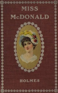 Book cover of "Miss McDonald"