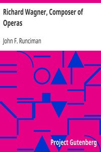 Book cover of "Richard Wagner, Composer of Operas"