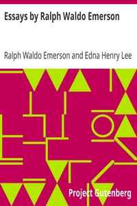 Book cover of "Essays by Ralph Waldo Emerson"