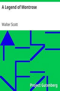 Book cover of "A Legend of Montrose"