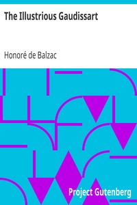 Book cover of "The Illustrious Gaudissart"