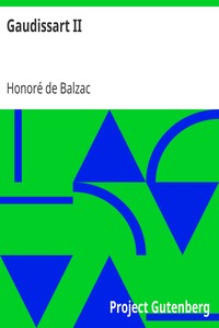 Book cover of "Gaudissart II"
