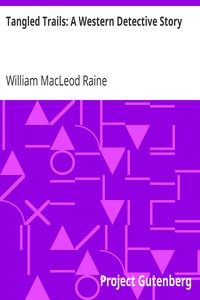 Book cover of "Tangled Trails: A Western Detective Story"