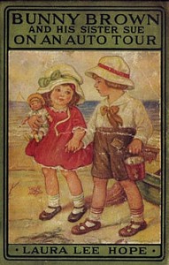 Book cover of "Bunny Brown and His Sister Sue on an Auto Tour"