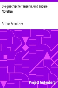 Book cover of "Die griechische Tänzerin, und andere Novellen"