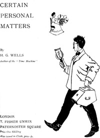 Book cover of "Certain Personal Matters"