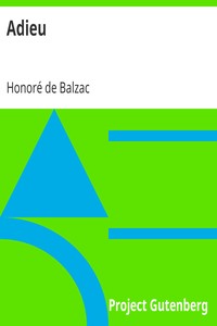 Book cover of "Adieu"