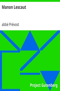 Book cover of "Manon Lescaut"