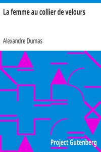 Book cover of "La femme au collier de velours"