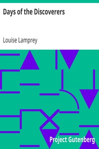 Book cover of "Days of the Discoverers"