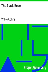 Book cover of "The Black Robe"