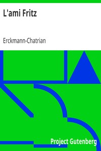Book cover of "L'ami Fritz"
