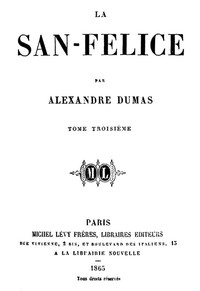 Book cover of "La San-Felice, Tome 03"
