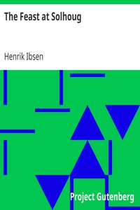 Book cover of "The Feast at Solhoug"