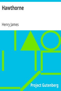 Book cover of "Hawthorne - (English Men of Letters Series)"