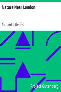 Book cover of "Nature Near London"