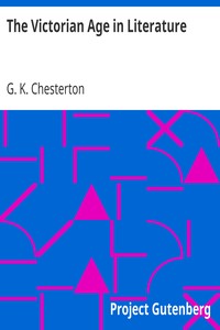 Book cover of "The Victorian Age in Literature"