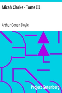 Book cover of "Micah Clarke - Tome III - La Bataille de Sedgemoor"