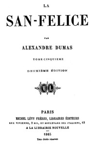 Book cover of "La San-Felice, Tome 05"