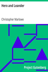 Book cover of "Hero and Leander"