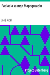 Book cover of "Paalaala sa mga Mapagusapin"