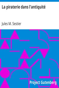 Book cover of "La piraterie dans l'antiquité"