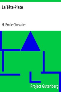 Book cover of "La Tête-Plate"