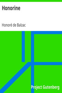 Book cover of "Honorine"