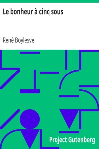 Book cover of "Le bonheur à cinq sous"