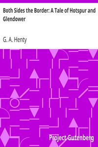 Book cover of "Both Sides the Border: A Tale of Hotspur and Glendower"